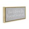 Stupell Industries Love Never Ends Sentiment Floating Frame, design by Lux + Me Designs
